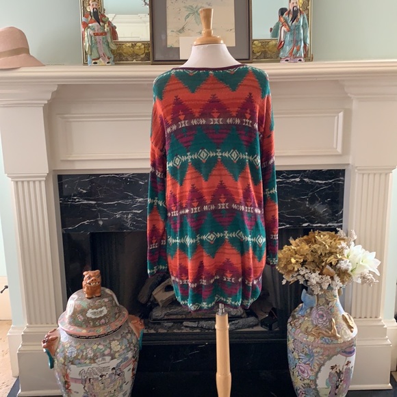 Ralph Lauren Denim & Supply native print sweater - Picture 5 of 6